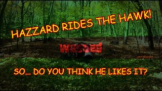 [E36] Hawk 250, Hazard First time riding dual-sport, rough trails crash wreck went down