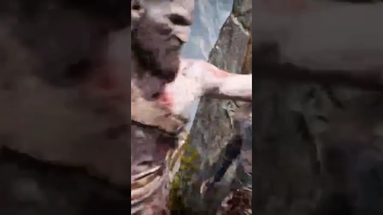 Kratos' Epic Meeting with the Most Unexpected Stranger Pt 3! #shorts #godofwargameplay #godofwar