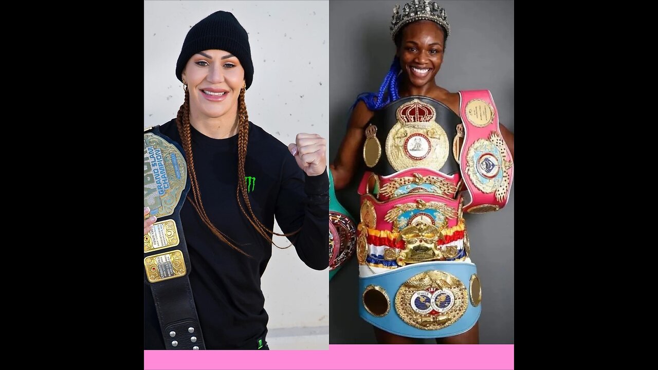 Clarissa shields tried to check cris cyborg, but cyborg wasn’t having it