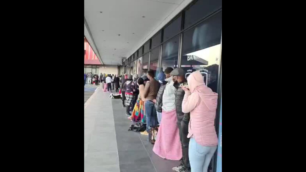 KZN residents queing for food