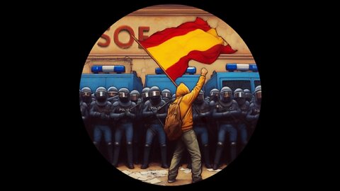 Español defiende tu nación. #defiendetunacion #alacalle