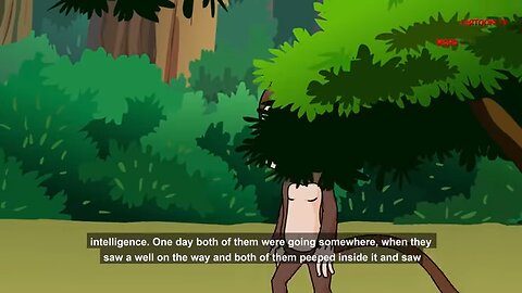Intelligent Monkey story || English story