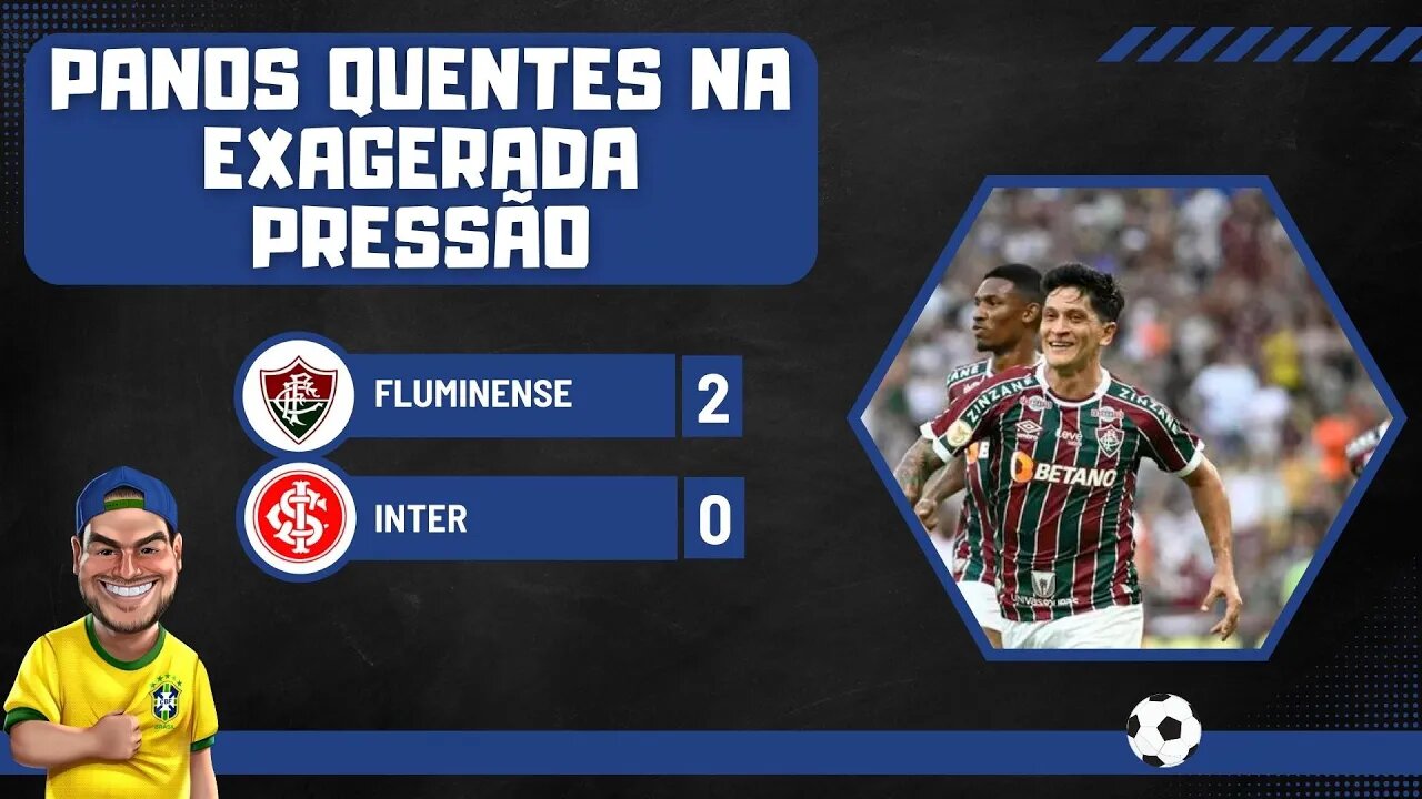 Flu vence e alivia pressão. Inter joga bem abaixo
