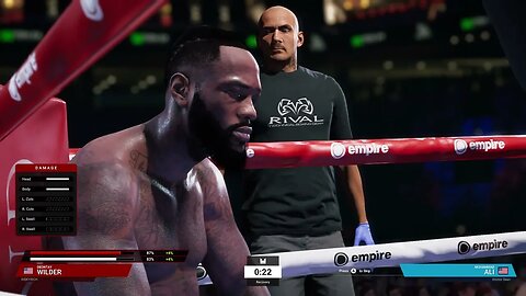 Undisputed Boxing Online Ranked Gameplay Deontay Wilder vs Muhammed Ali 2 (Chasing Platinum 3)