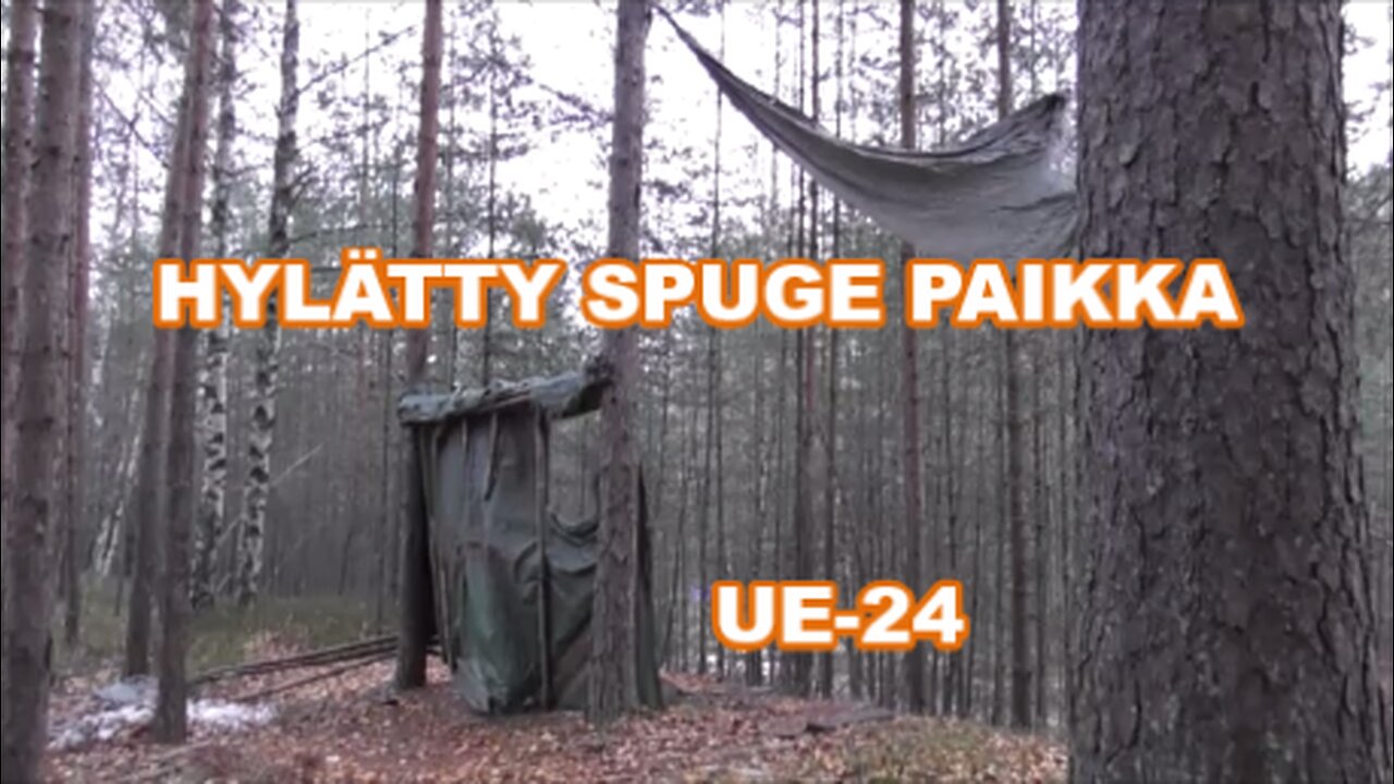 Hylätty spuge paikka UE-24