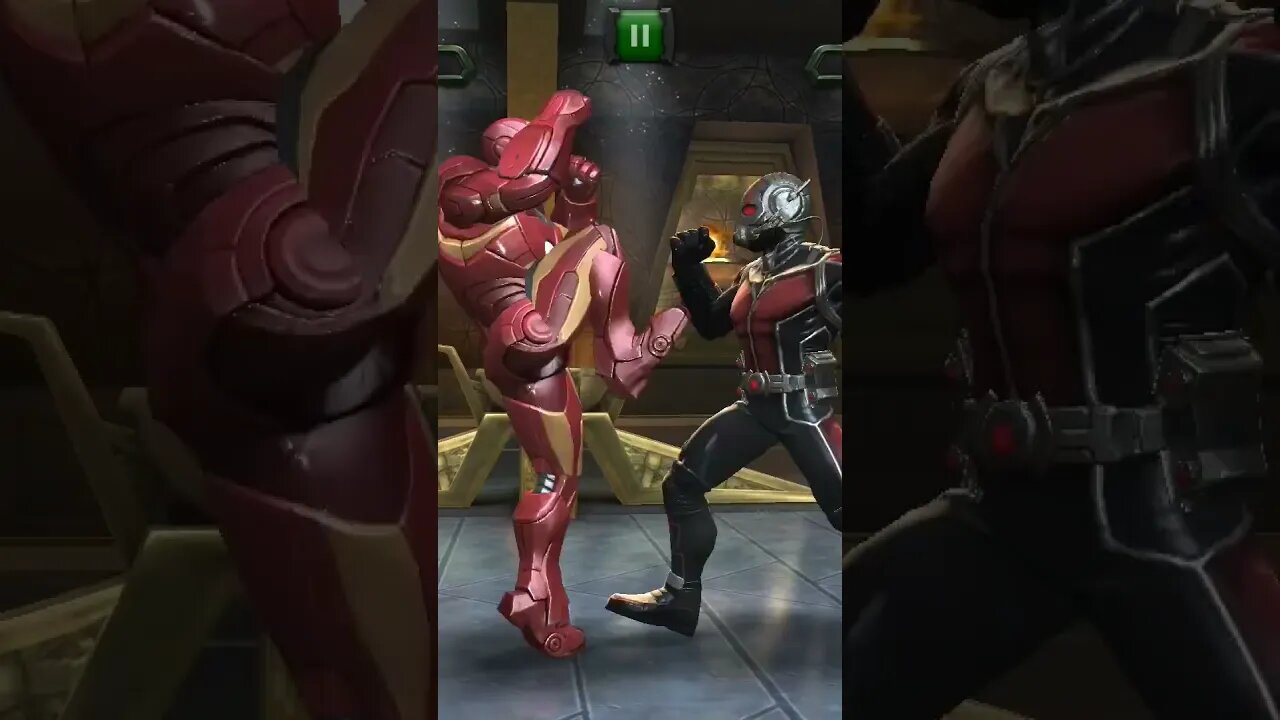 Iron Man Vs Ant Man Fight || Who Is Won In Fight 🤯😭 #marvel #gaming #shorts @marvel @MrBeast
