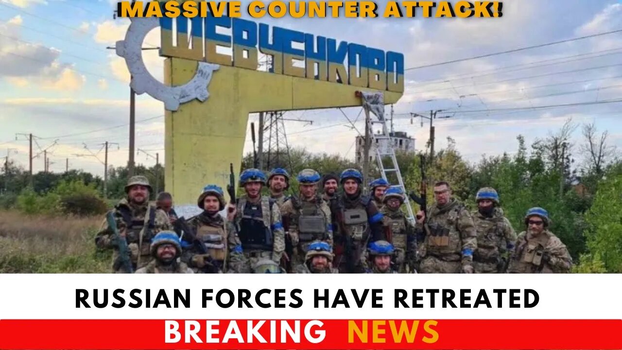 Russian Forces Have Been Routed & Retreated from the key cities of Kupiansk and Izium