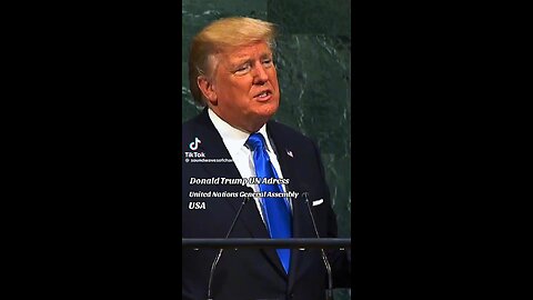 Donald Trump UN Address