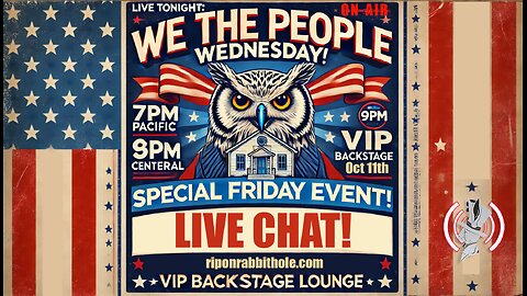 SOS - WE THE PEOPLE WEDNESDAY : "Friday"