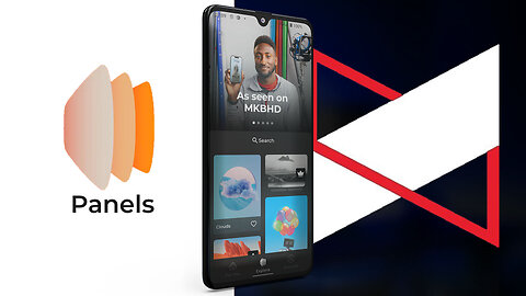 MKBHD Wallpaper App - Panels