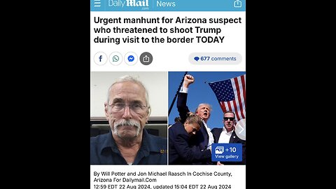 ARIZONA MAN MAKE THREATS🎬🥷AGAINST PRESIDENT TRUMP🇺🇸🚧🕺DURING ARIZONA BORDER VISIT🚧💫