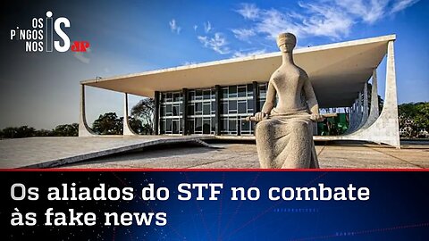 STF firma parceria com esquerdistas para supostamente combater fake news