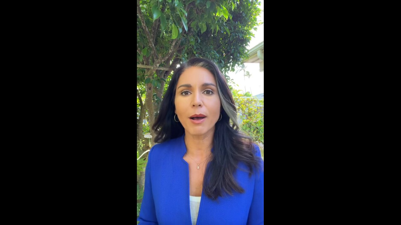 Tulsi Gabbard: Biden is willing to destroy America in order to destroy Russia