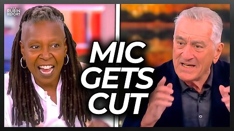 'The View’ Forced to Cut Robert De Niro’s Mic Multiple Times