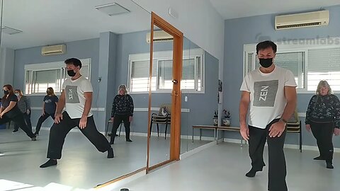 Tai chi y Qi gong, serie de higado y seguir a el pajaro hacia el arbol, clase completa