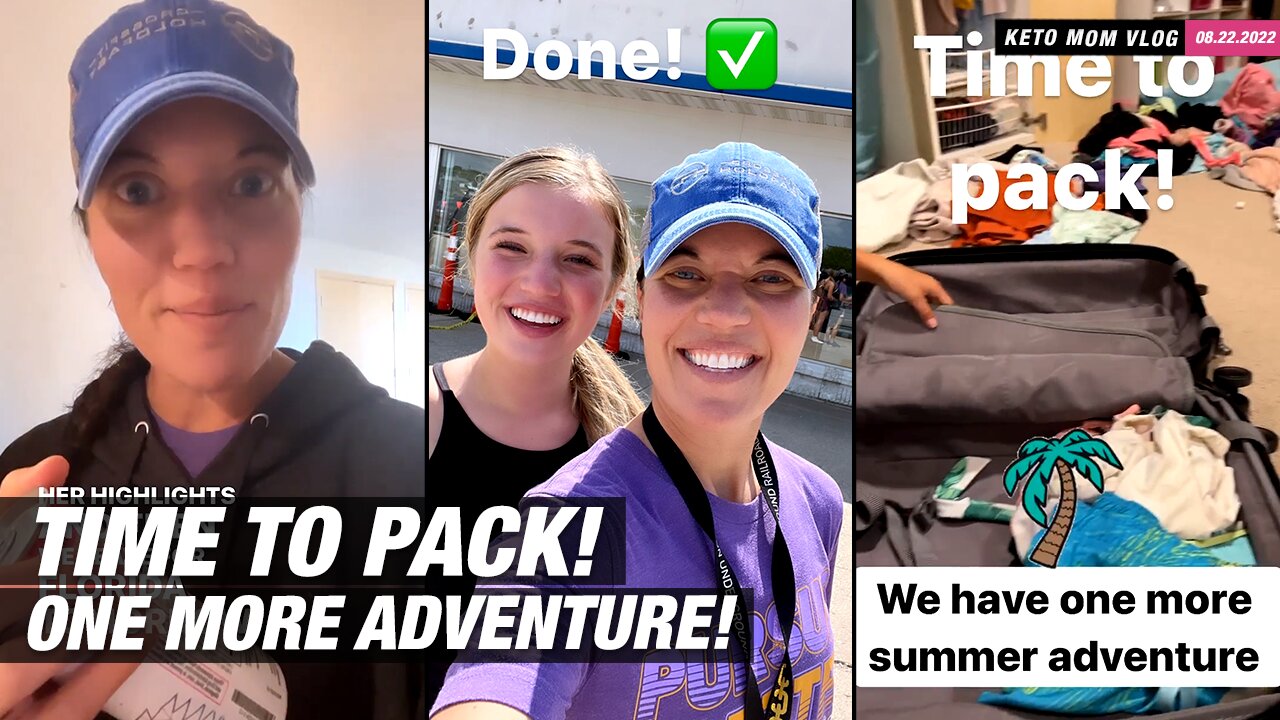Yes! One More Summer Adventure! | KETO Mom Vlog
