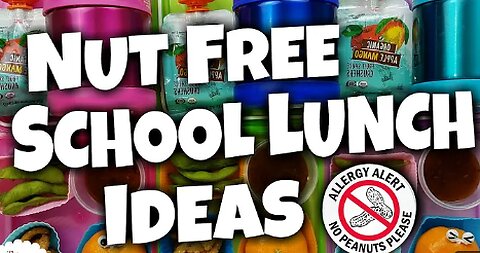 6 NUT FREE School Lunch Ideas 🍎 Bunches Of Lunches FAVORITES