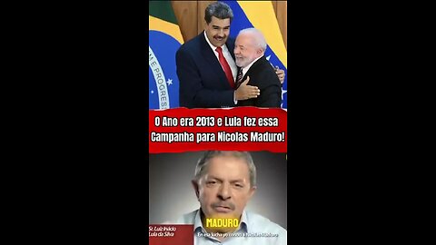 Lula e Maduro