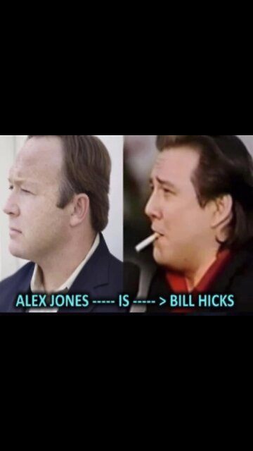 ALEX JONES PLAYED THE “ PART “ OF BILL HICKS
