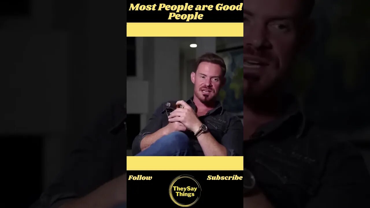 J Waller , Most People are Good People #shorts #youtubeshorts #waller #podcast #viral #mindset