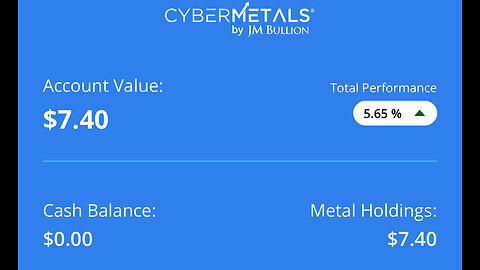 REVIEWS: CYBERMETALS by JM BULLION