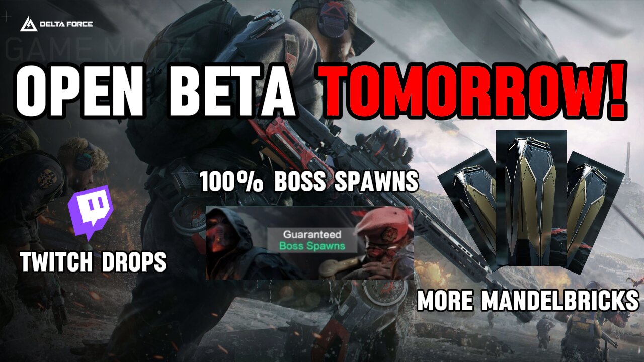 Delta Force Open Beta Tomorrow! Everything you need to know!