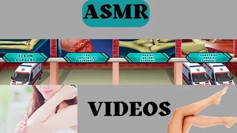 ASMR | Elbow Leg Ampution Radial| Hamstring | Repair