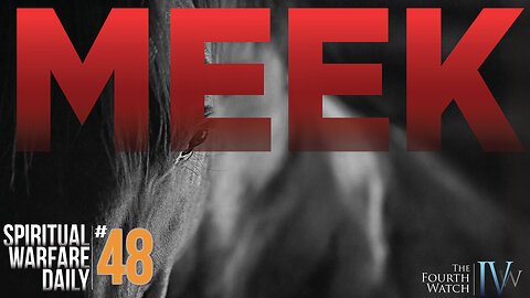 Blessed are the Meek (Praus): War horses restrained by their Master - Matt 5:5 #jesus #motivation