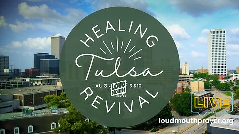 Tulsa HEALING REVIVAL - Service 1 - Marty Grisham of Loudmouth Prayer