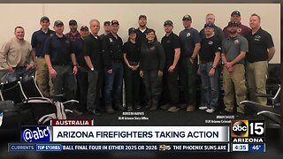 Arizona firefighters to help battle Australia brush fires