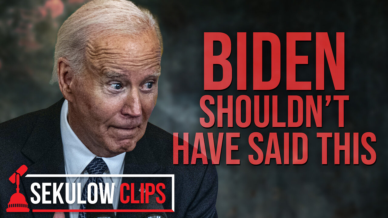 Biden Quickly Realizes He Shouldn’t Have Said This