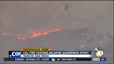 Cal Fire hosting wildfire awareness week