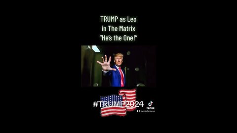 Trump As Neo in the Matrix - Fan Animation