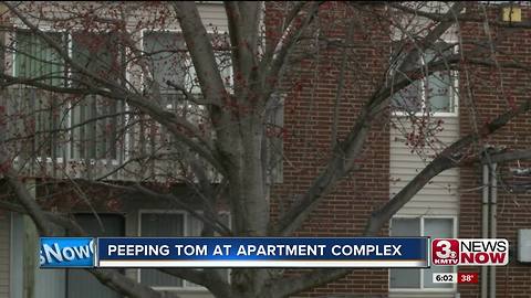 Neighbors concerned about a peeping Tom