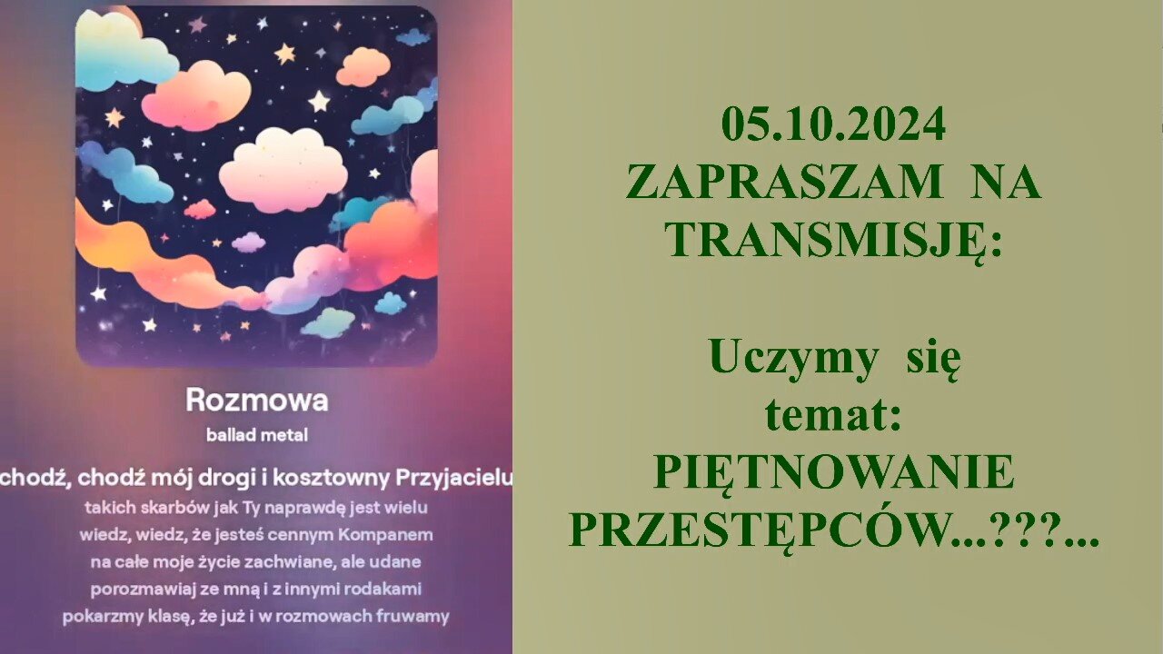 Uczymy się - temat: PIĘTNOWANIE PRZESTĘPCÓW...???... 👮‍♀️ - 05.10.2024 rok