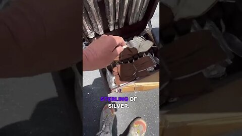 i love finding silver #shorts #reels #fyp #storageauctionpirate