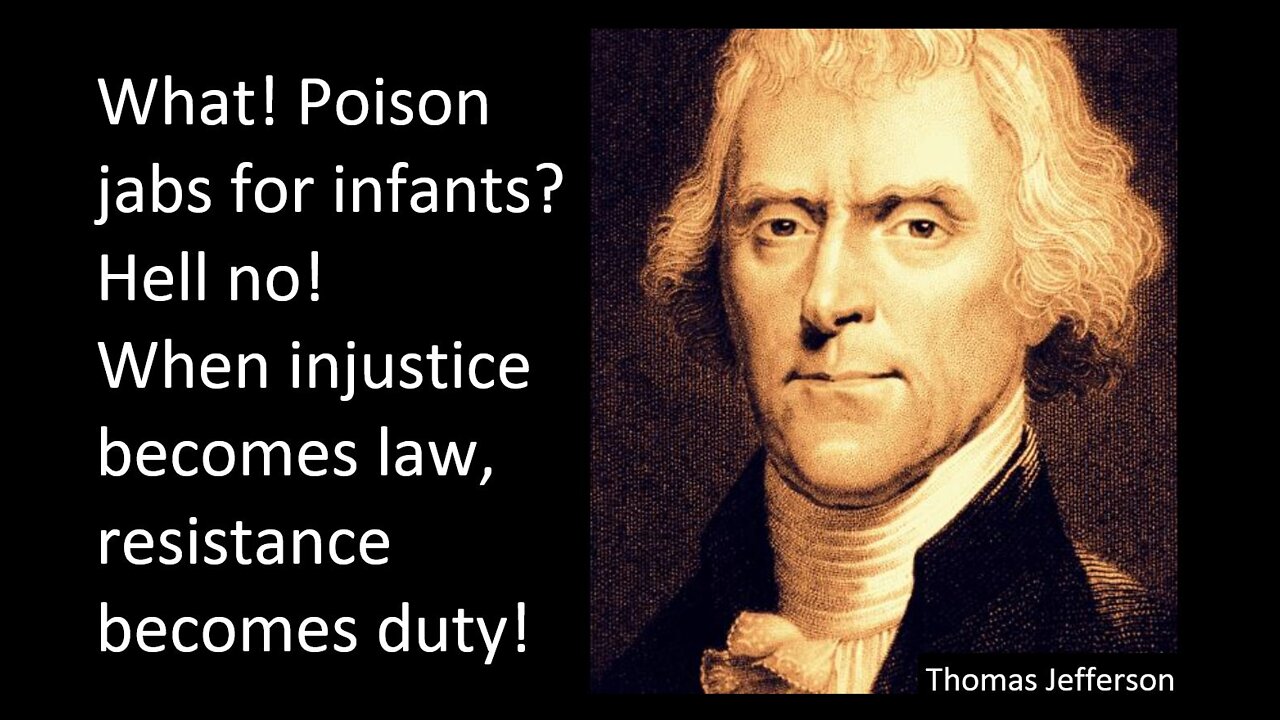 They Are Pushing COVID Poison Jab on Six Month Old Babies. Here is the Solution