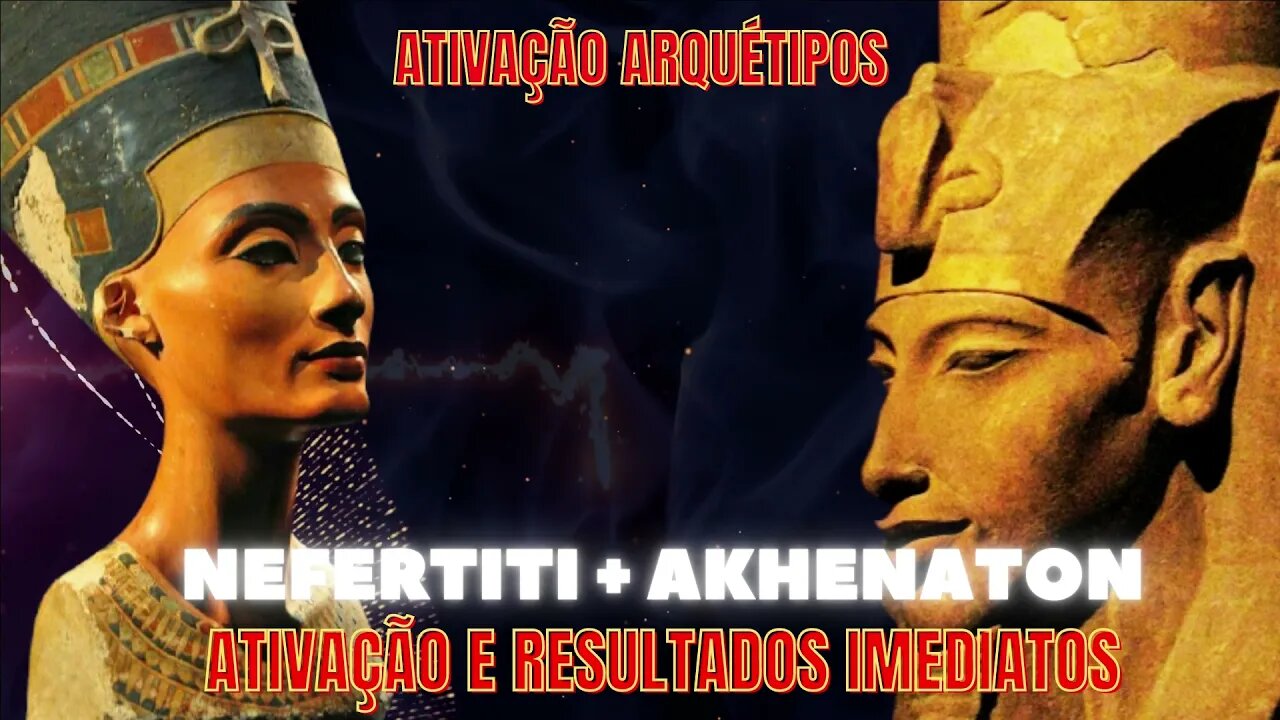 Arquétipos Nerfetiti a Akhenaton - A combinação perfeita e Poderosa - Unissex