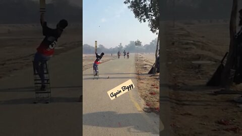 Malinga Style Bowler Consider A Big Six #cricketlover #1M #shorts #psl #viral