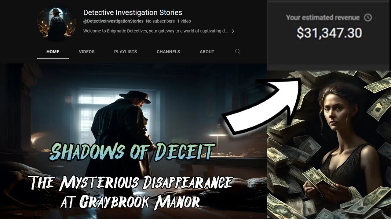How I Made A FACELESS Youtube Channel USING ONLY AI ! ! (GENIUS)
