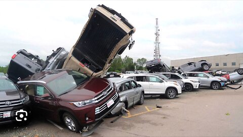 Tornado Terror: Watch as a Truck is Lifted and Thrown into Traffic!