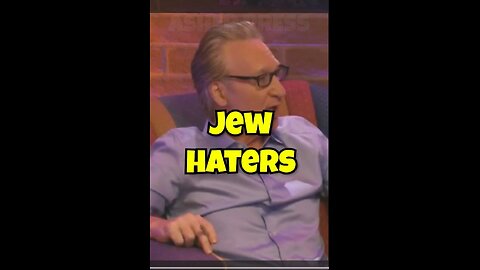 Bill Maher: I'm much more afraid of the Leftist Jew haters - with Jordan Peterson