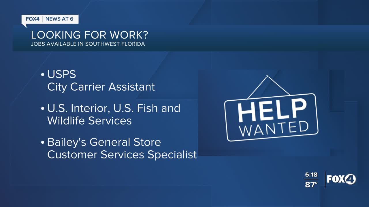 Southwest Florida job openings