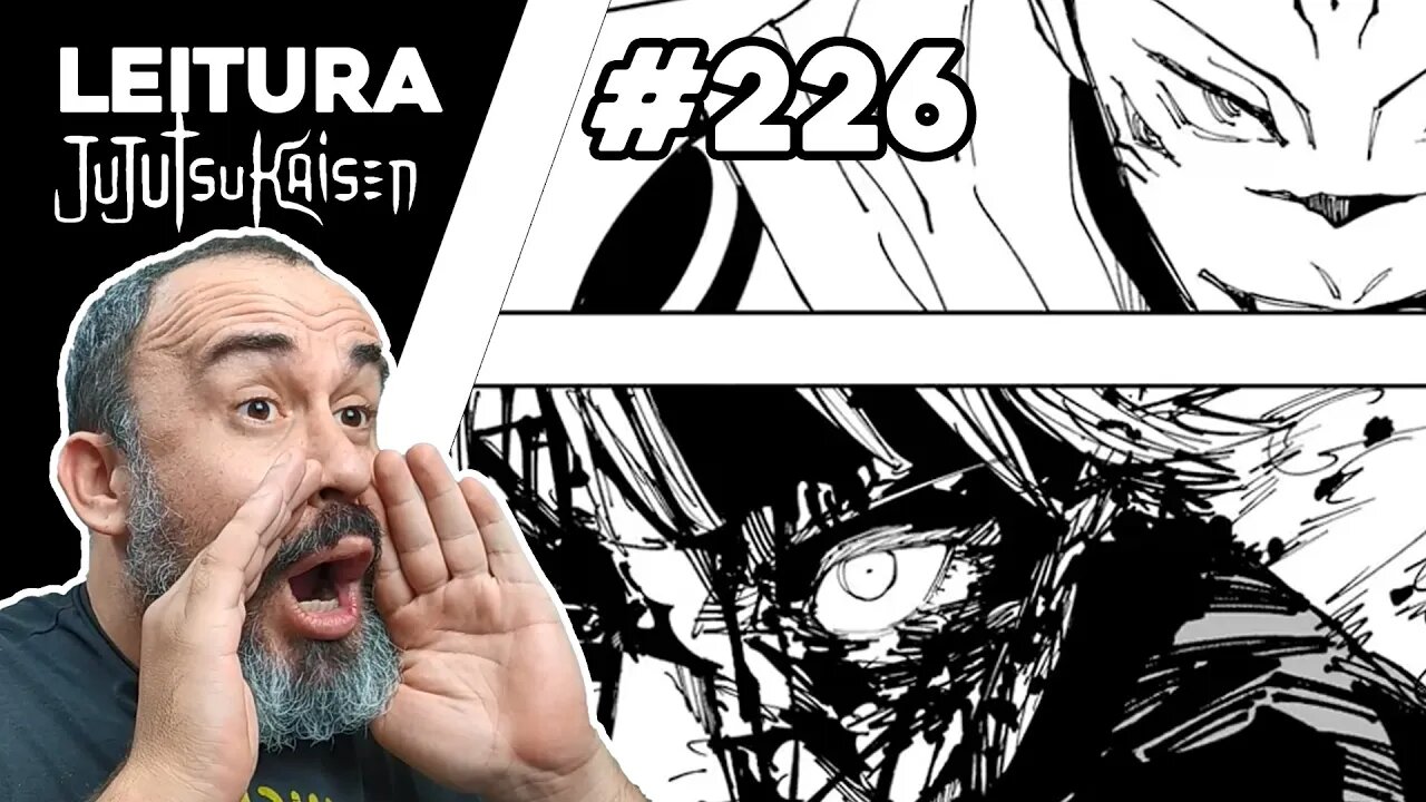 UMA BATALHA INTENSA EM SHIBUYA | Gojo vs Sukuna! | React manga Jujutsu Kaisen capitulo 226