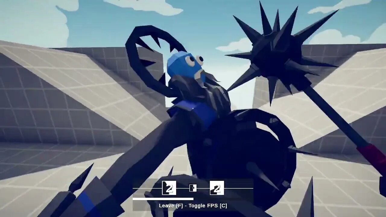Winning as every TABS character I have Day 97: Void Cultist!