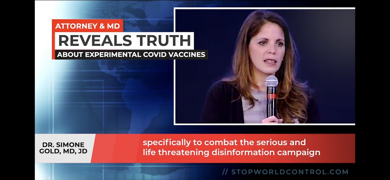 Dr. Simone Gold - America’s Frontline Doctors: INCREDIBLE LIES!