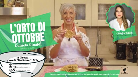 L'orto di ottobre con Daniela Rinaldi