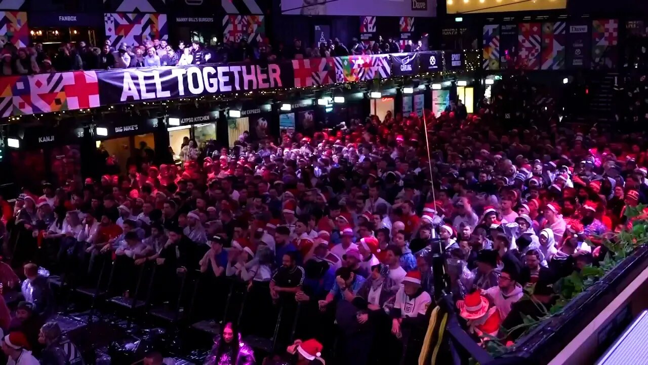England fans fall silent as France go ahead in World Cup Quarter-Final