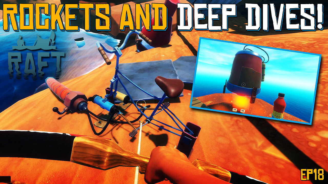 Rockets And Deep Sea Diving At Caravan | Raft | EP18