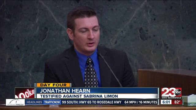 Johnathan Hearn takes stand in Sabrina Limon trial